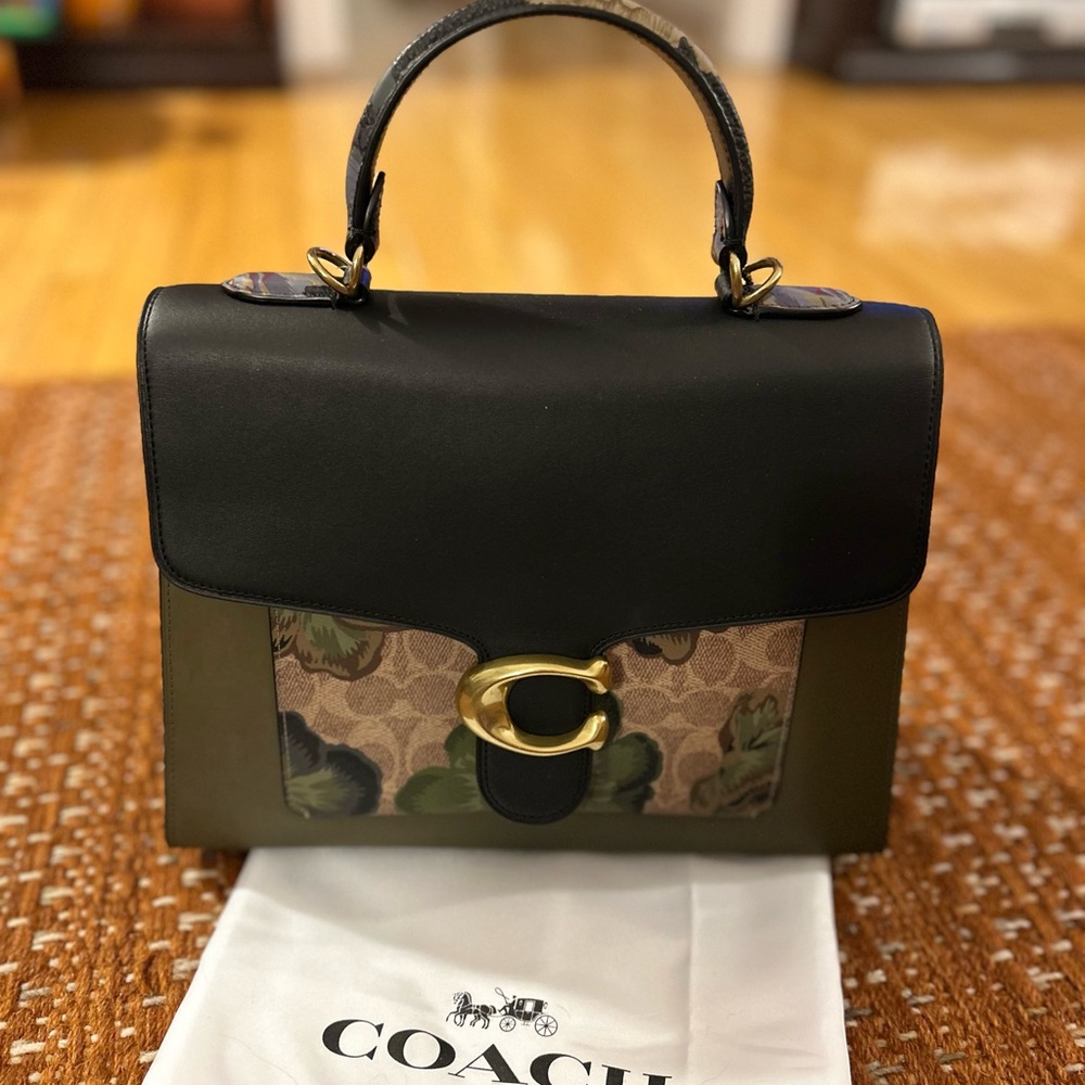 Coach Kaffe Fassett Tabby Top satchel